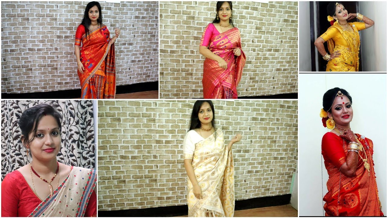 মোৰ পাটৰ কাপোৰৰ Collection | বিয়াৰ কাপোৰ কেইযোৰ | Sadar mekhla | Chitrashree's Kitchen |