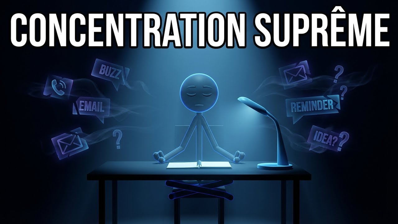 Comment Construire Un Esprit Si Concentré Que Les Distractions Deviennent Invisibles