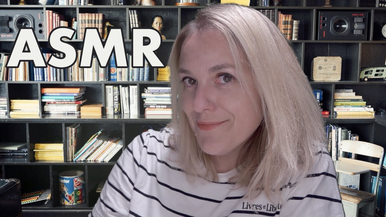 ASMR FR 📚 Roleplay - Viens dans ma librairie de livres d'occasion !
