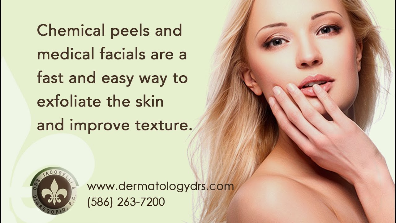 Chemical Peels in Michigan (586) 263-7200 | Dermatology Drs.