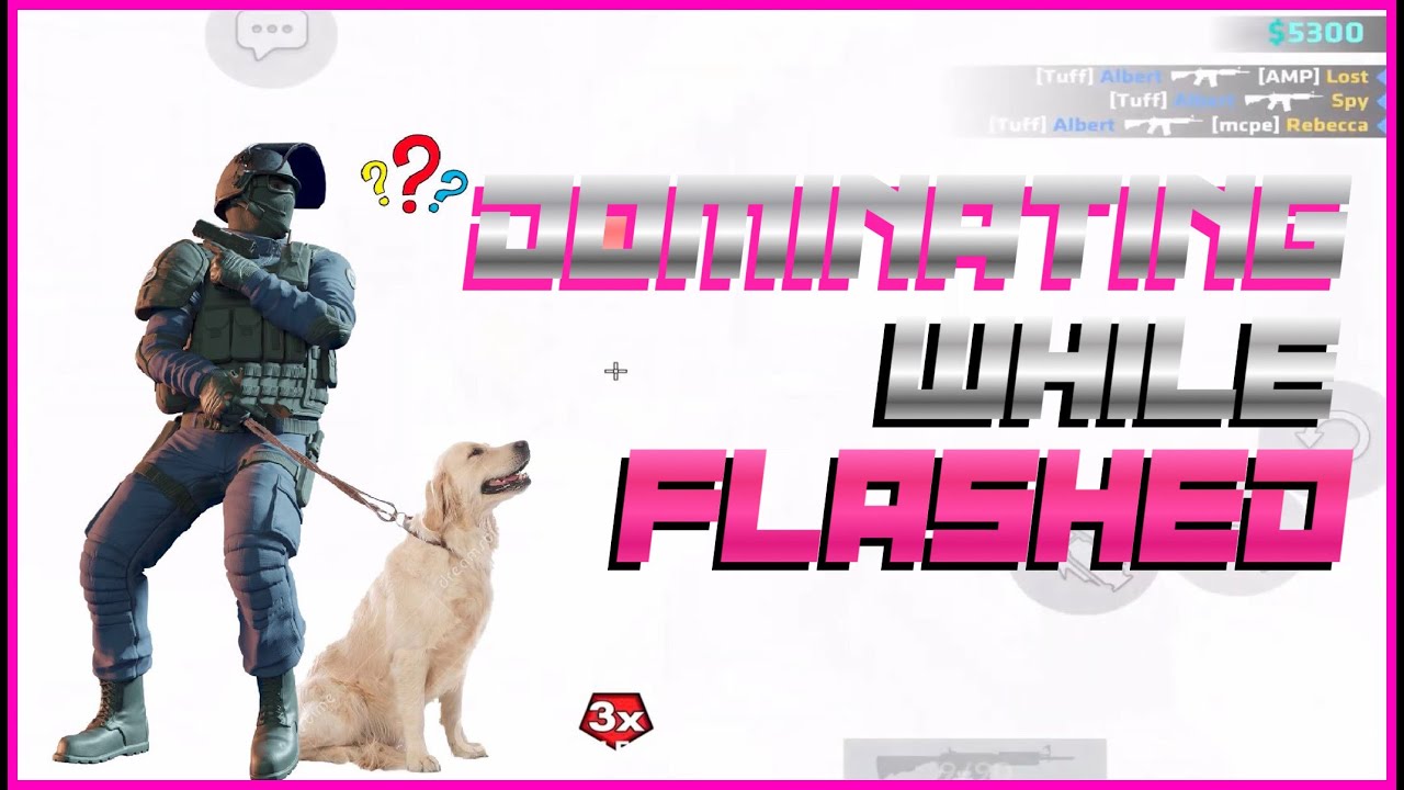 Critical Ops | Dominating While FLASHED | who needs vision lol