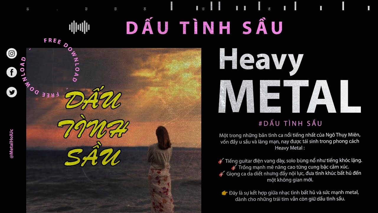 💔 Dấu Tình Sầu – Heavy Metal  Version - Ngô Thuỵ Miên Cover 💔