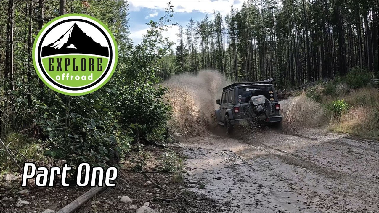 We take the Jeeps to find Hidden Mountain Lakes. The sounds of camping and wheeling
