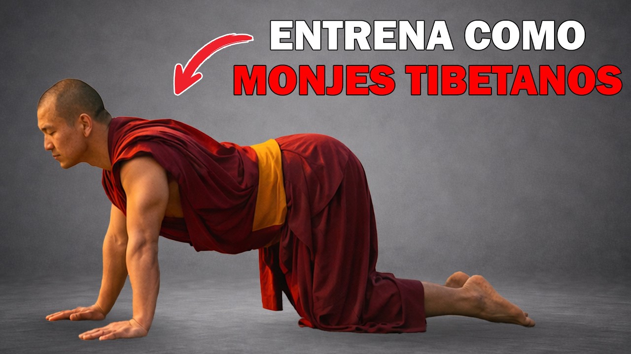 5 Ejercicios Tibetanos que Mantienen Jóvenes a los Monjes Para Siempre (¡Solo 10 Minutos al Día!)