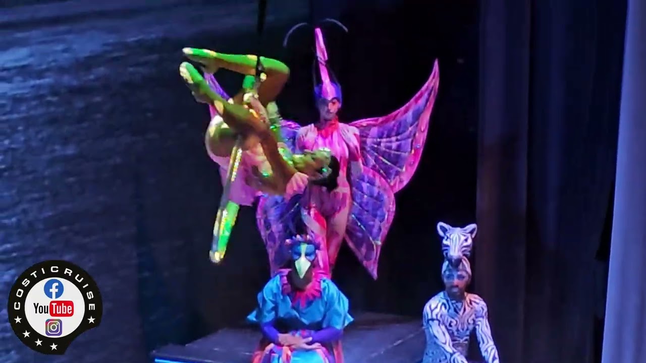 MSC SPLENDIDA THEATER SHOW NATURE By Costi 