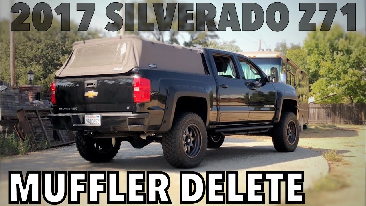2017 Silverado Z71 5.3 - 55 $, глушитель УДАЛЁН, звучит ТАК ХОРОШО!!