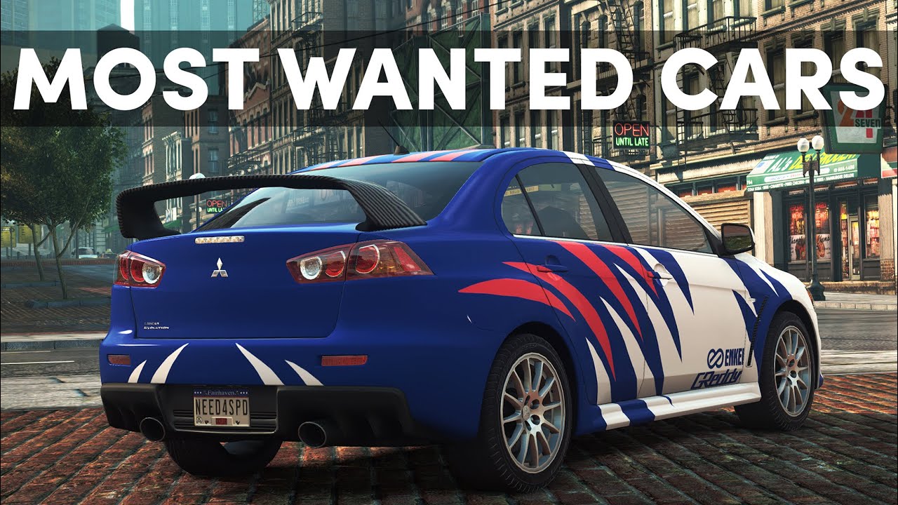 Most Wanted Cars REMAKE