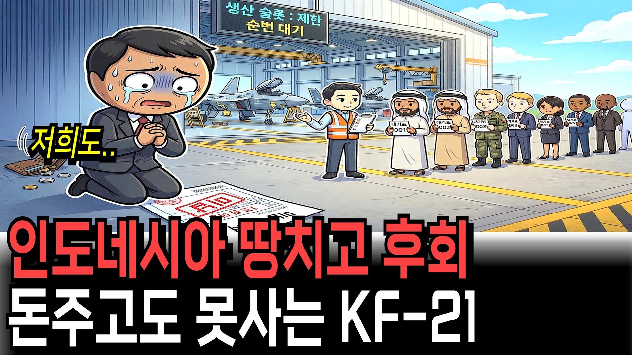 "KF-21 완판" 전 세계가 환호하고 줄 서는데, 왜 인도네시아만 울고 있을까?“