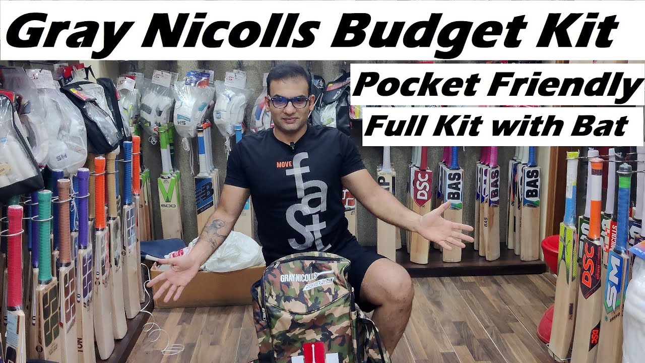 Full Gray Nicolls cricket kit review | First cricket kit selection #cricket #just.about.cricket13
