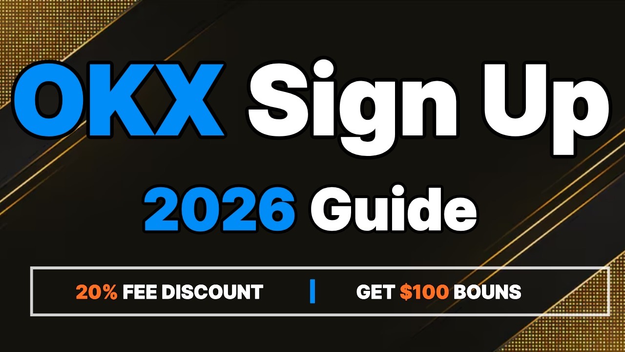 OKX Sign Up Tutorial 2026 | Step by Step Guide for Beginners