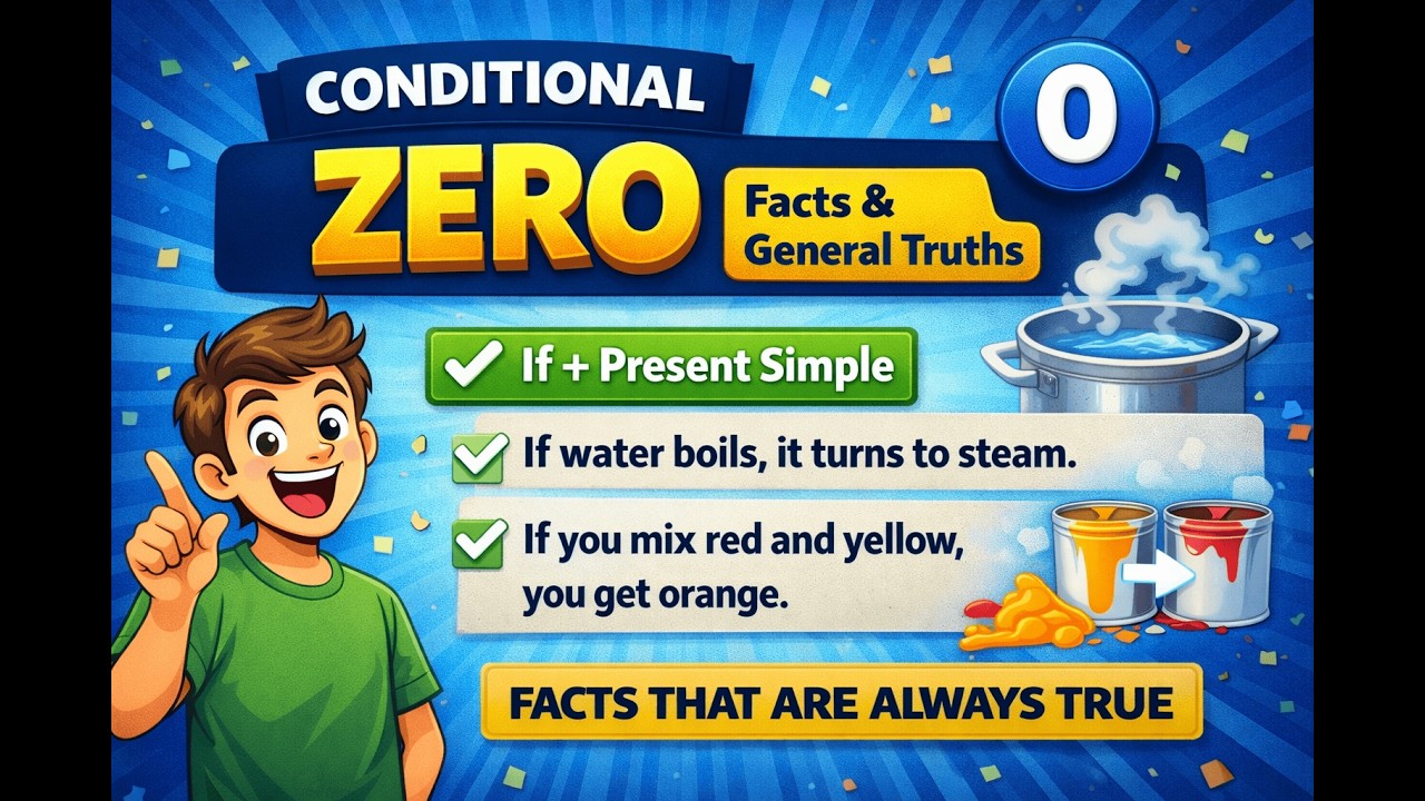 Conditional Zero Practice 🔥 | Avoid Common Grammar Mistakes | English Exercises