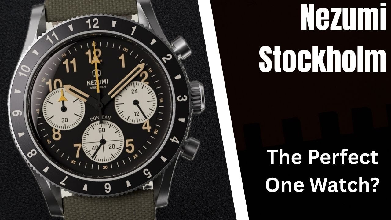 Vintage Chronograph WITHOUT The Headache! The Corbeau 