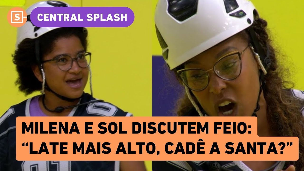 Milena e Sol discutem durante Prova do L&iacute;der; sister chora e briga com Juliano por defender rival