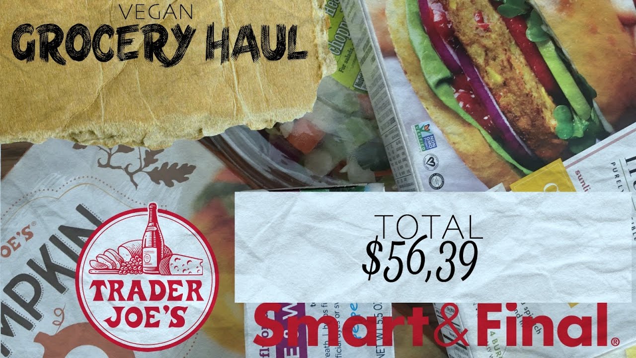 VEGAN GROCERY HAUL