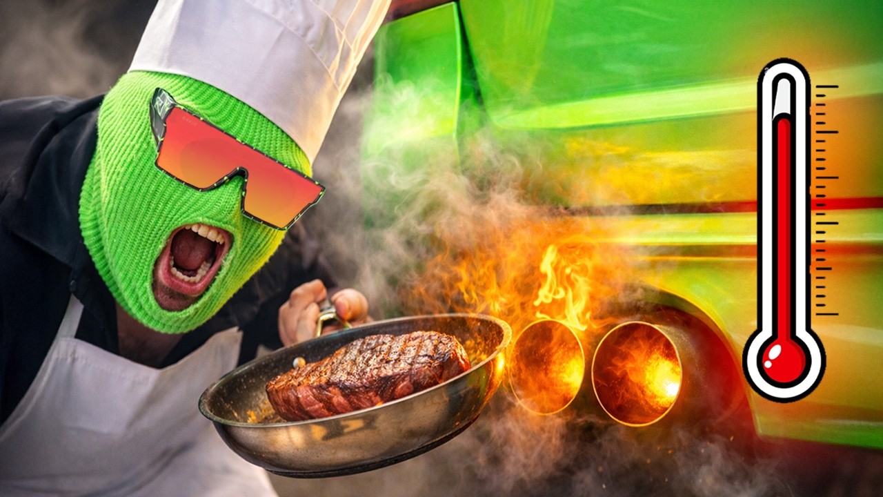 EVERY FOOD vs MY EXHAUST