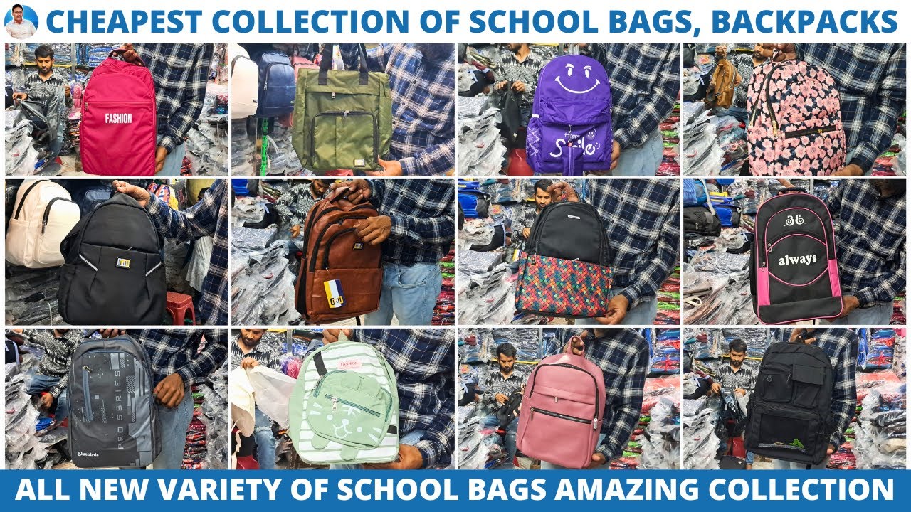 Cheapest Rate School Bags, Backpacks Huge Collection | Bags Wholesaler in Kolkata