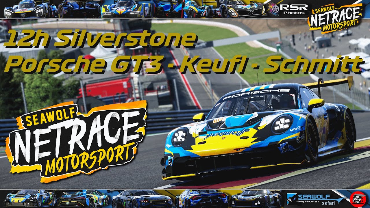 12h Spa - Seawolf NetRace Motorsport GT3 Split 1 - Le Mans Ultimate Endurance Event