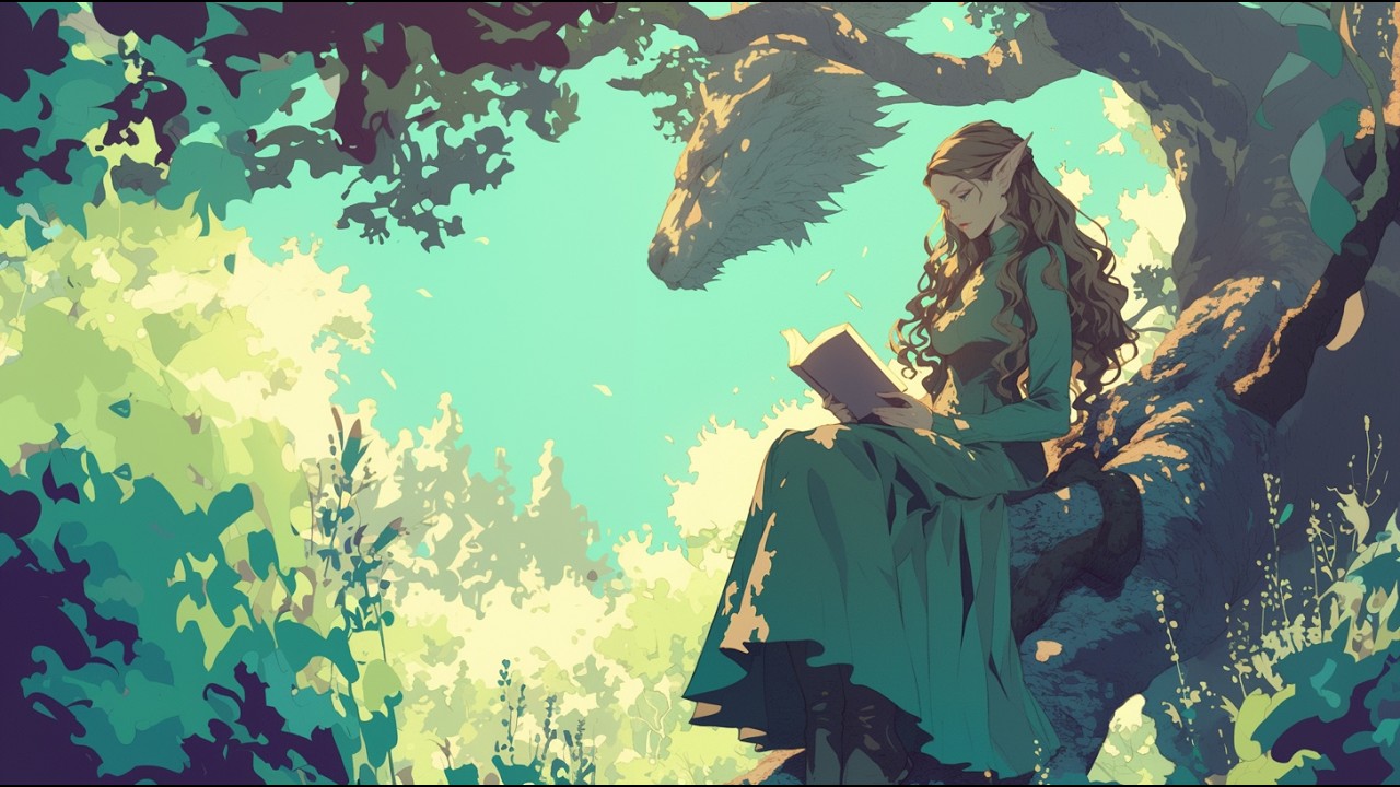 Beautiful Fantasy Reading Music to Concentrate 📖 Ambient Study Music 🎵