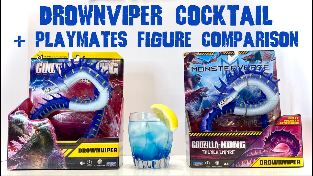 Сравнение фигурок «Коктейль Drownviper» и «Playmates» «Новая Империя» и «Вселенная Монстров»!