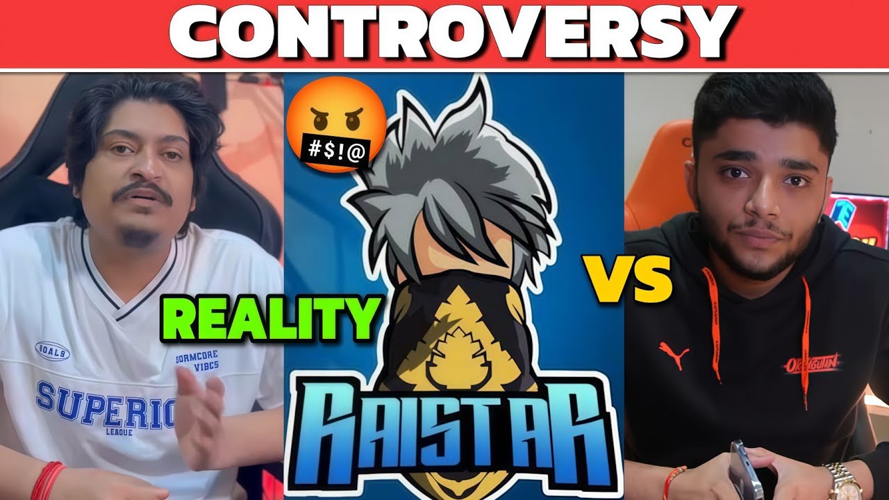 SERIOUS🤬 Raistar very angry | Raistar vs Mr Jay Controversy | Finally Gyan Gaming Comeback