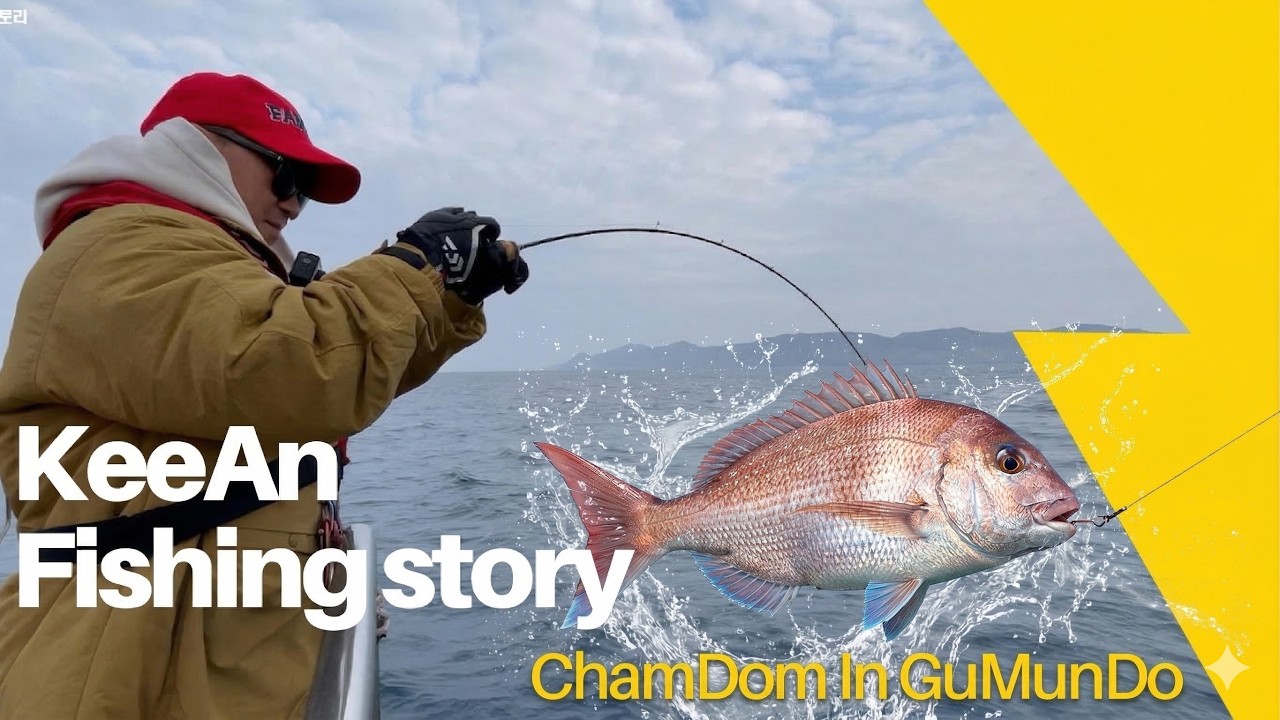 강진 백곰호 타이라바! 첫수부터 참돔 사이즈 대박입니다 (feat. 거문도 포인트)