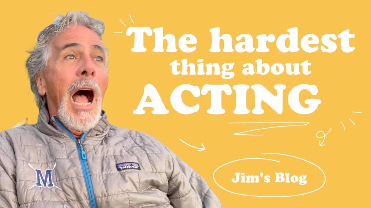This is the hardest thing about acting