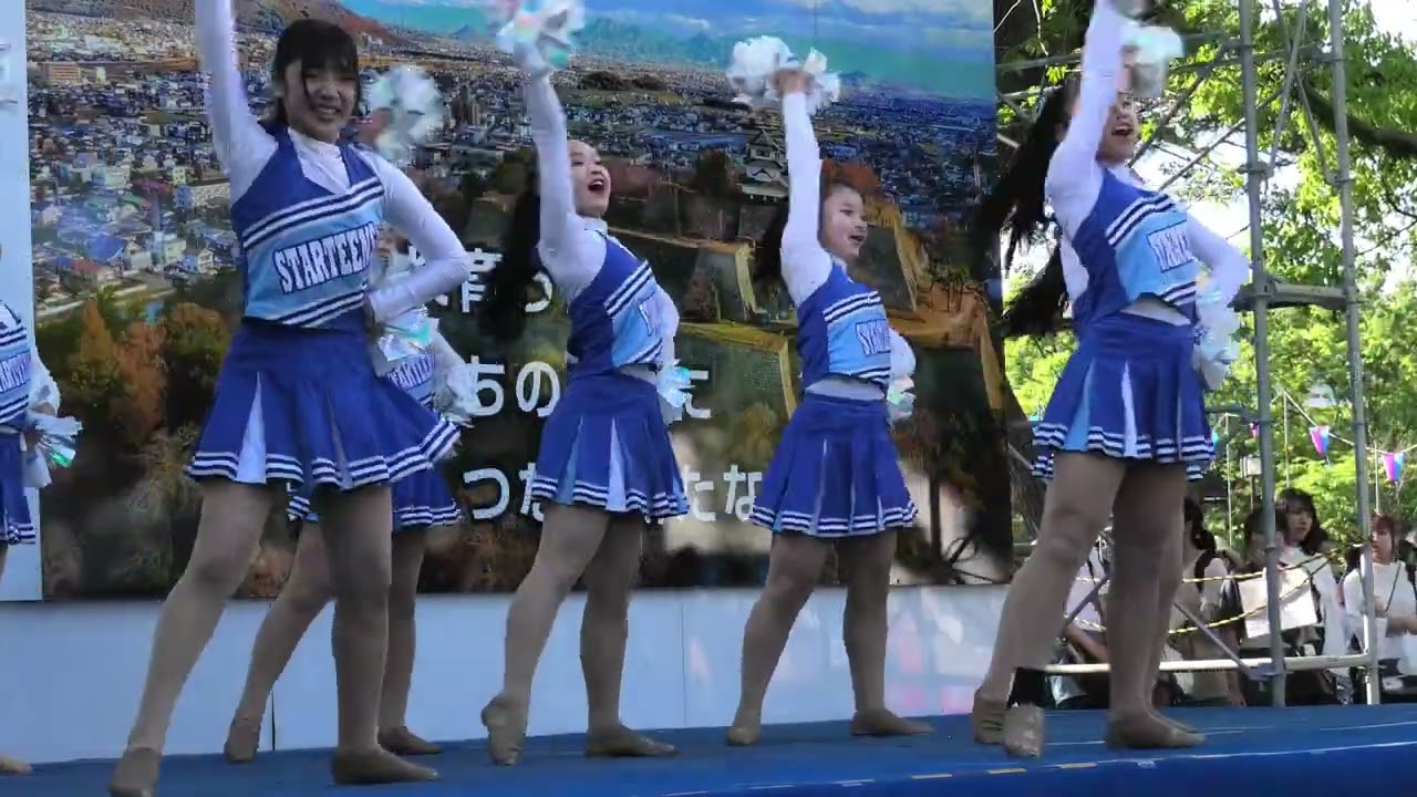 STARTEENSチアダンス「丸亀お城村広場」