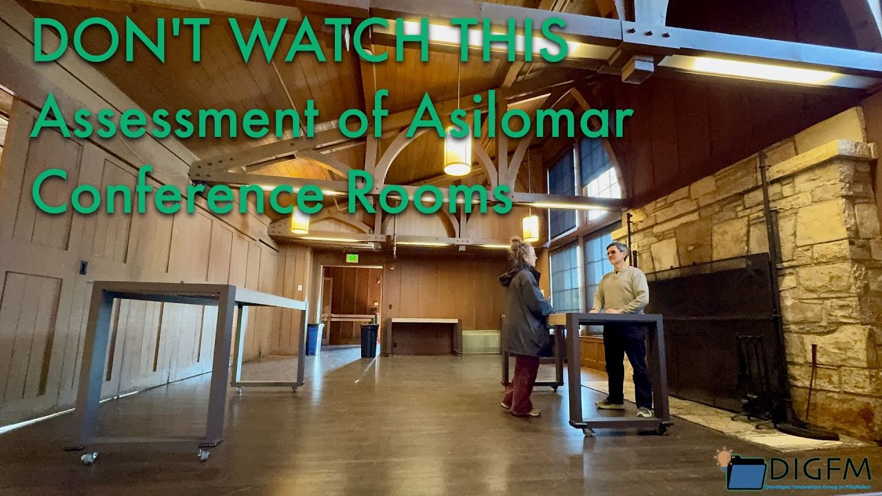 DON'T WATCH THIS Assessment of Asilomar Conference Rooms (1/8/2026)