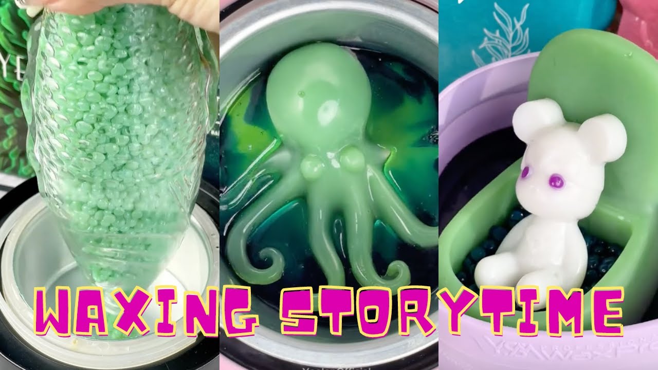 🌈✨ Satisfying Waxing Storytime ✨😲 