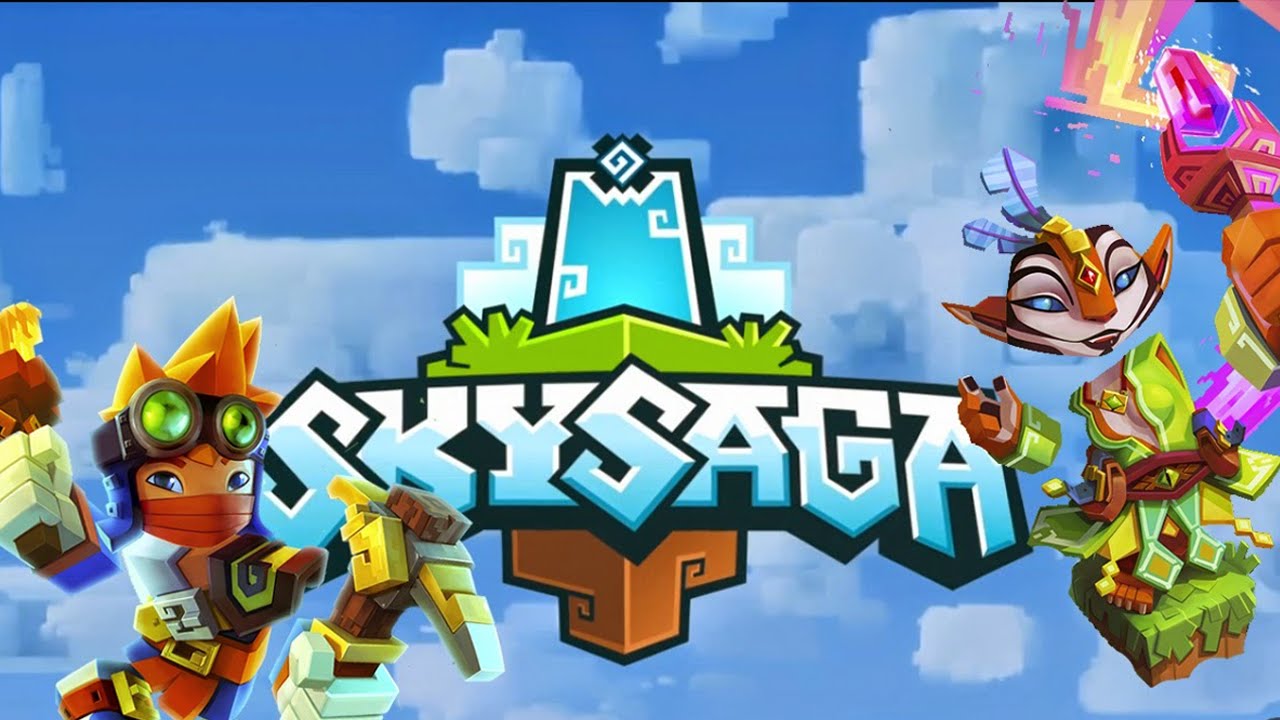 MMO cu insule plutitoare pline de cuburi | Sky Saga