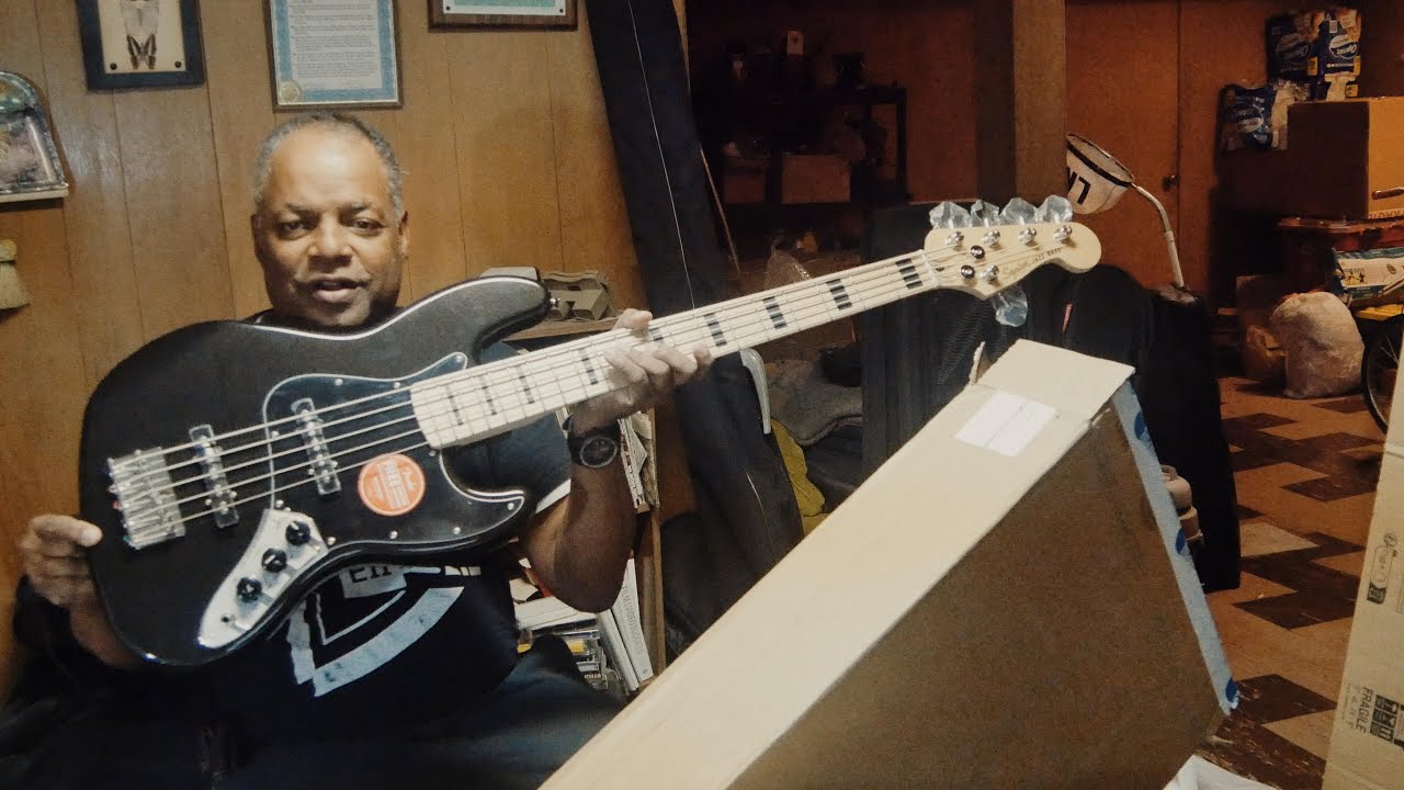 Bionic Bass Player Episode #20 Squier by Fender Affinity Series Active Jazz V Pt 3 (Bass Exchange)