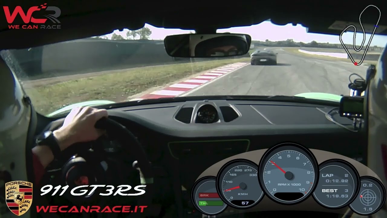 WE CAN RACE PORSCHE 911 GT3 RS AUTODROMO DEL LEVANTE BINETTO (BA)