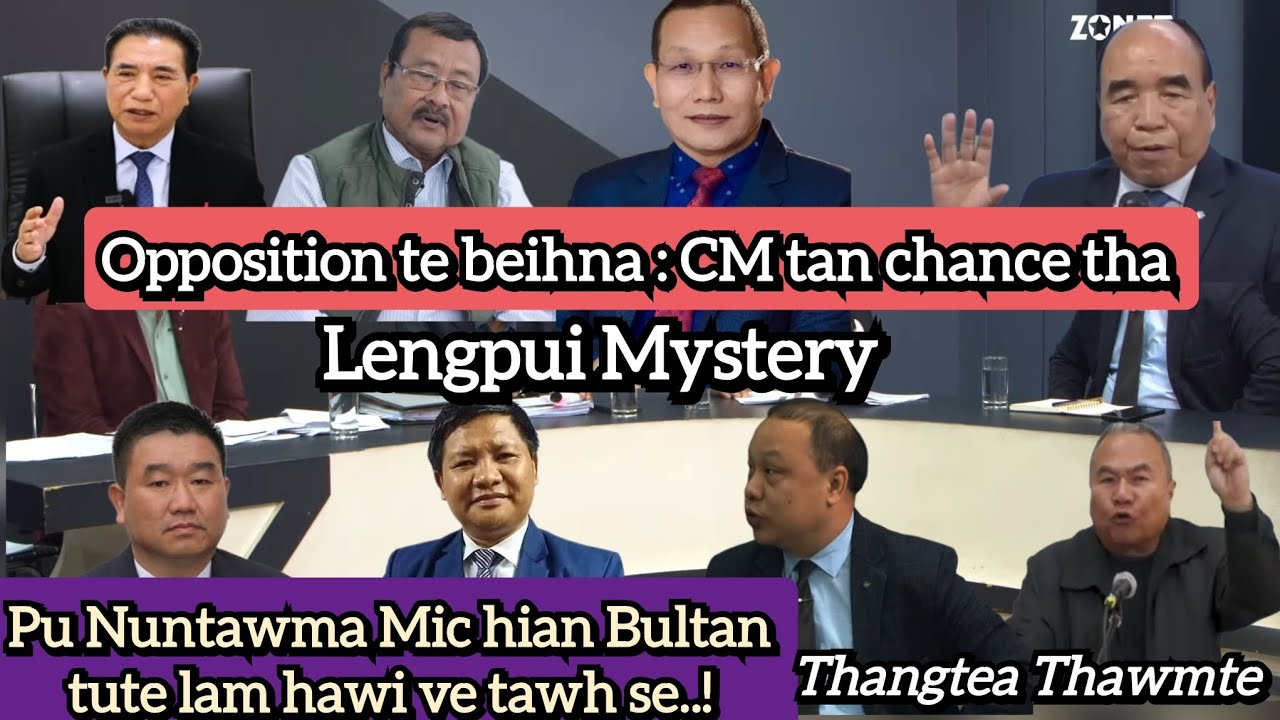Opposition te beihna : CM tan chance tha | Zonet Mic hian Bultan tute lam hawi ve sela.