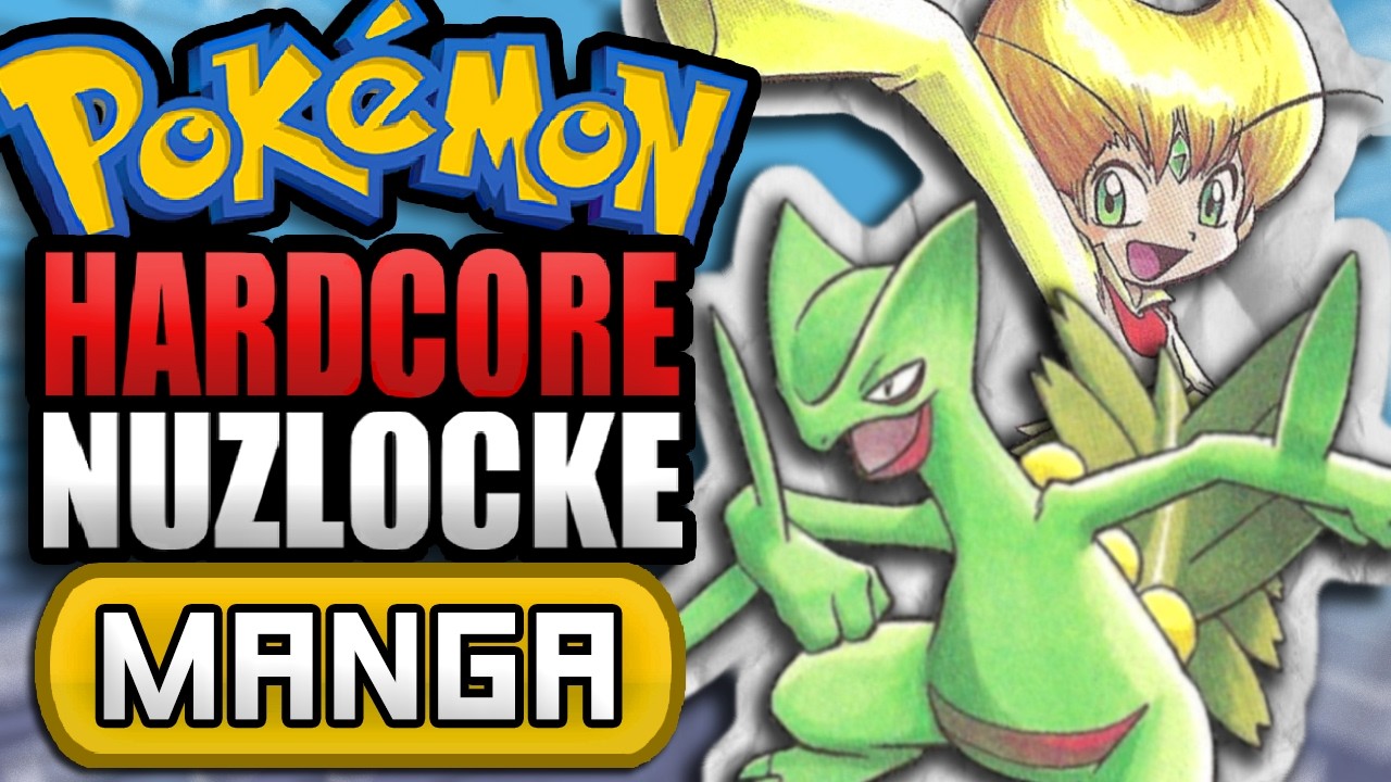 Can I Beat Pokémon Using Emerald's MANGA Team? (Hardcore Nuzlocke Challenge)
