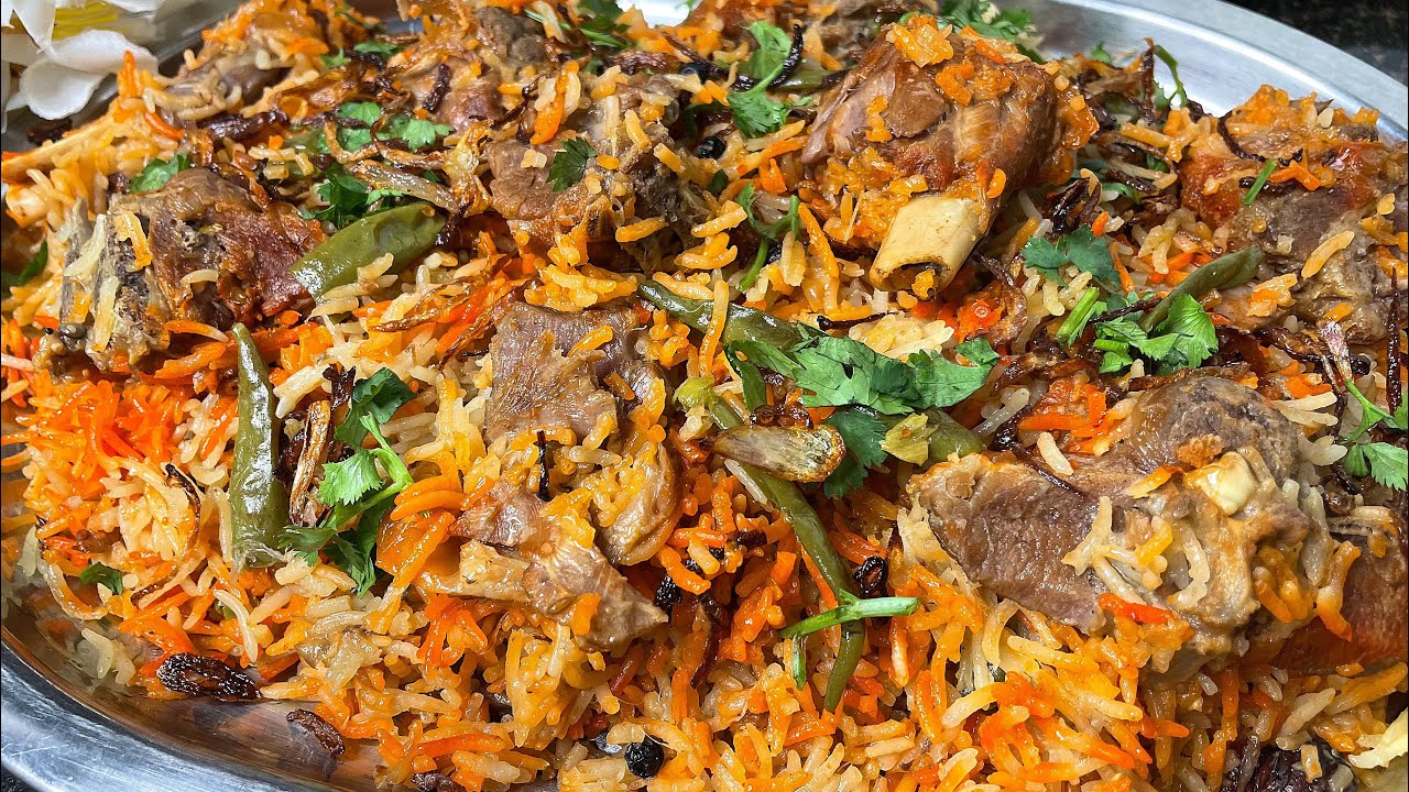 MURADABADI MUTTON BIRYANI Most Flavourful Muradabadi Biryani Recipe ~ Munisha’s Kitchen