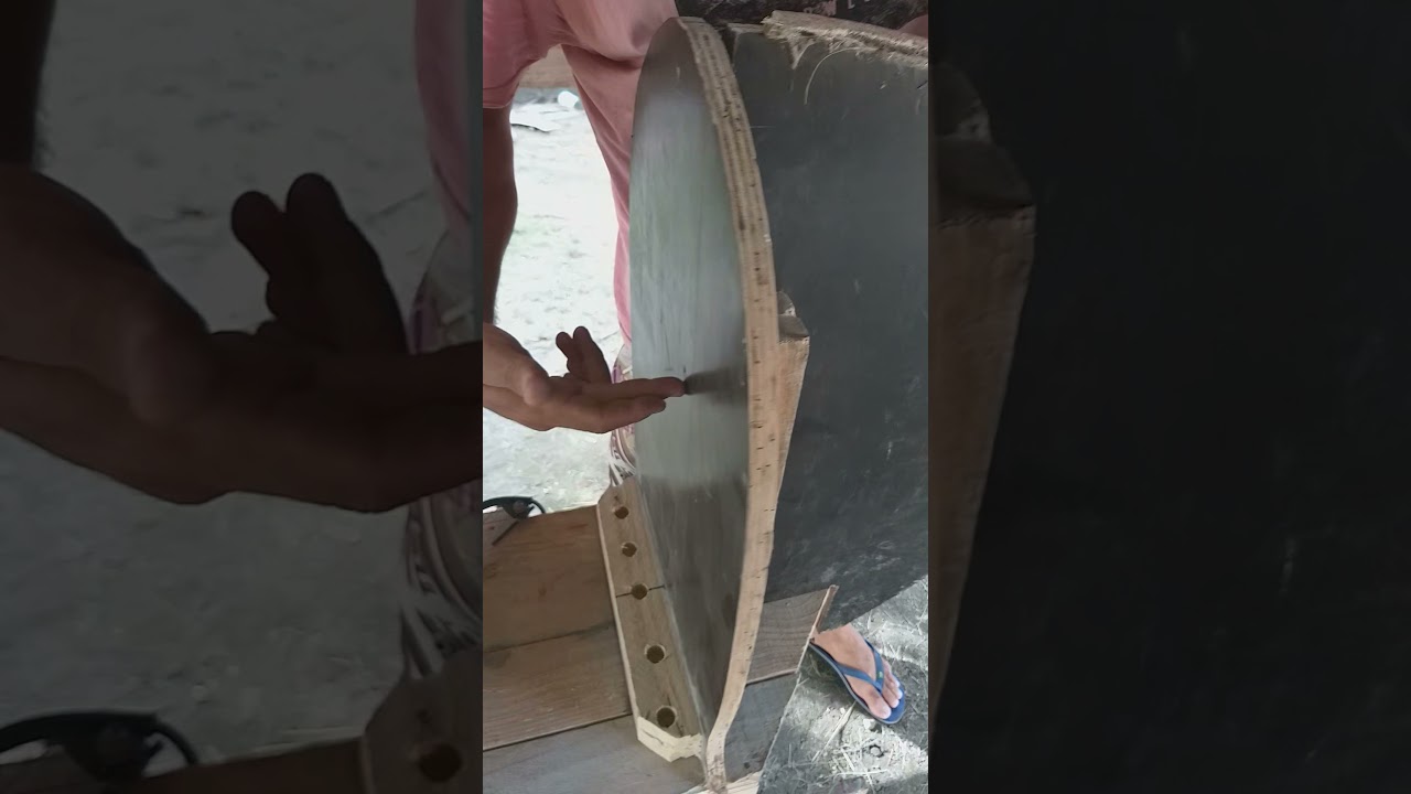construção de uma canoa canadense com molde em pvc #parte 3
