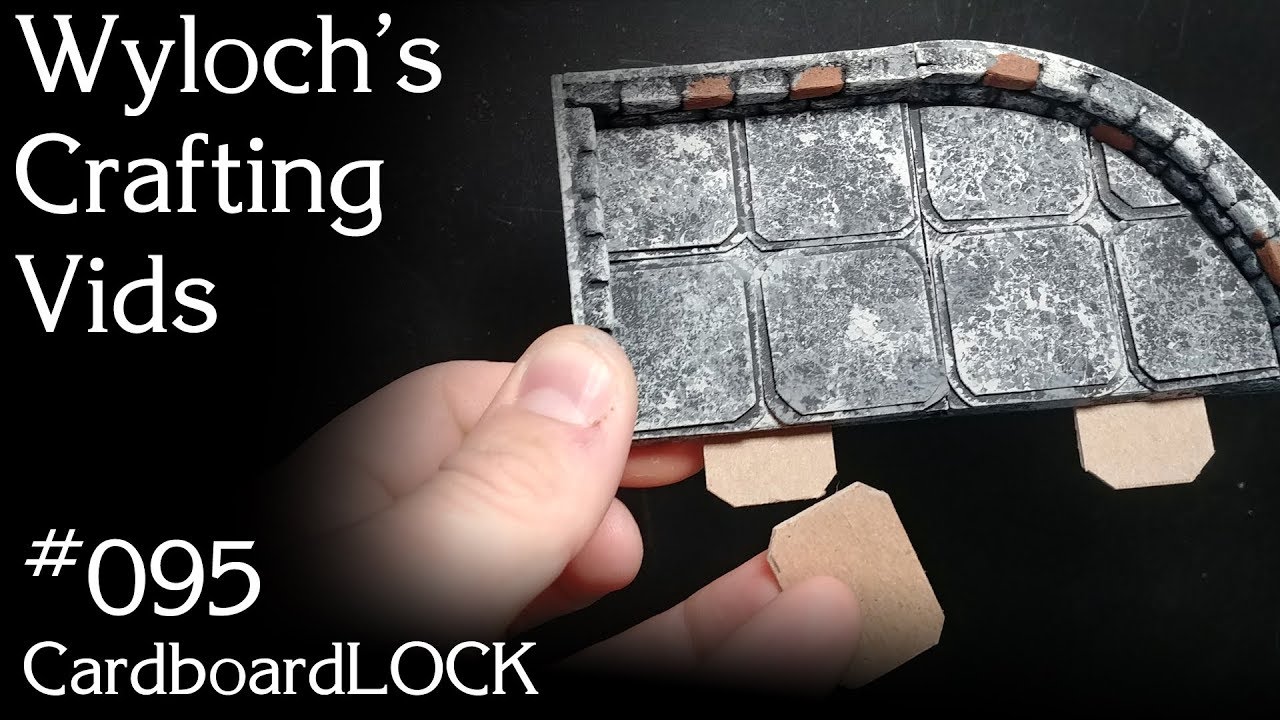 How to Make Interlocking Modular Dungeon Tiles for Dungeons & Dragons