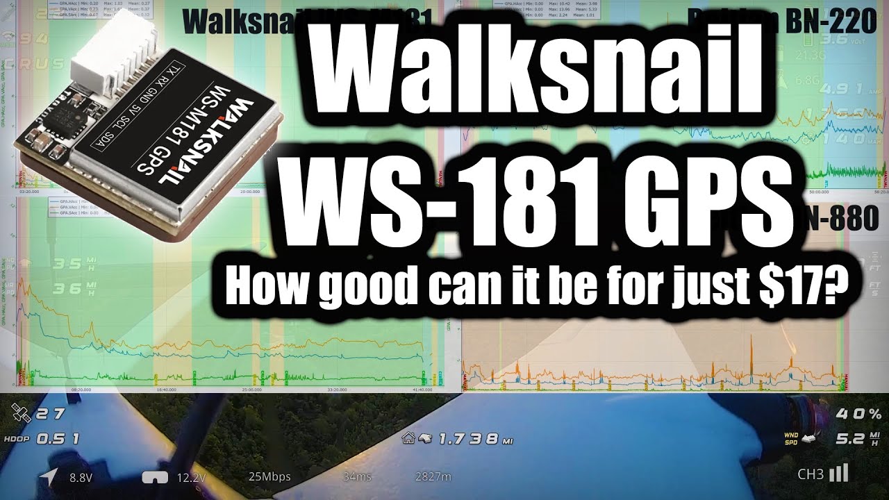 Walksnail WS-M181 GPS