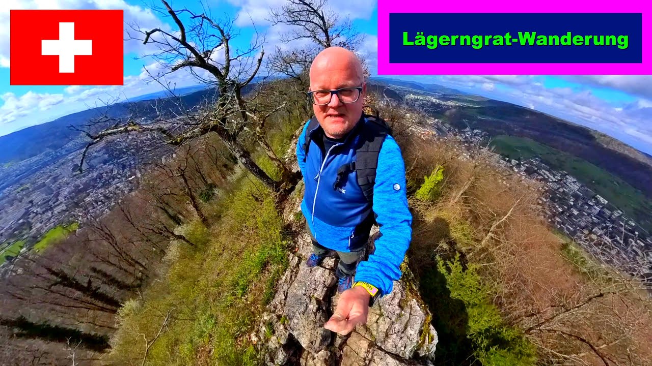 🇨🇭 Spektakuläre T3-Wanderung über die Lägern (Gratwanderung) bei Wettingen (CH) + Walhalla