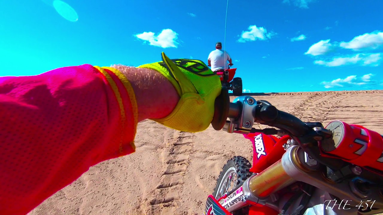 CRF250 Dune Riding