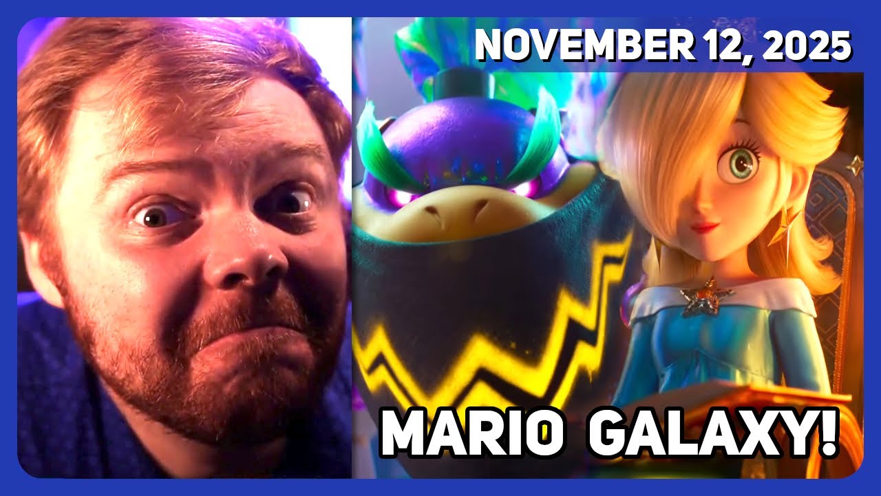 Super Mario Galaxy Movie Direct Reaction & Tears of the Kingdom 100% | 11/12/2025