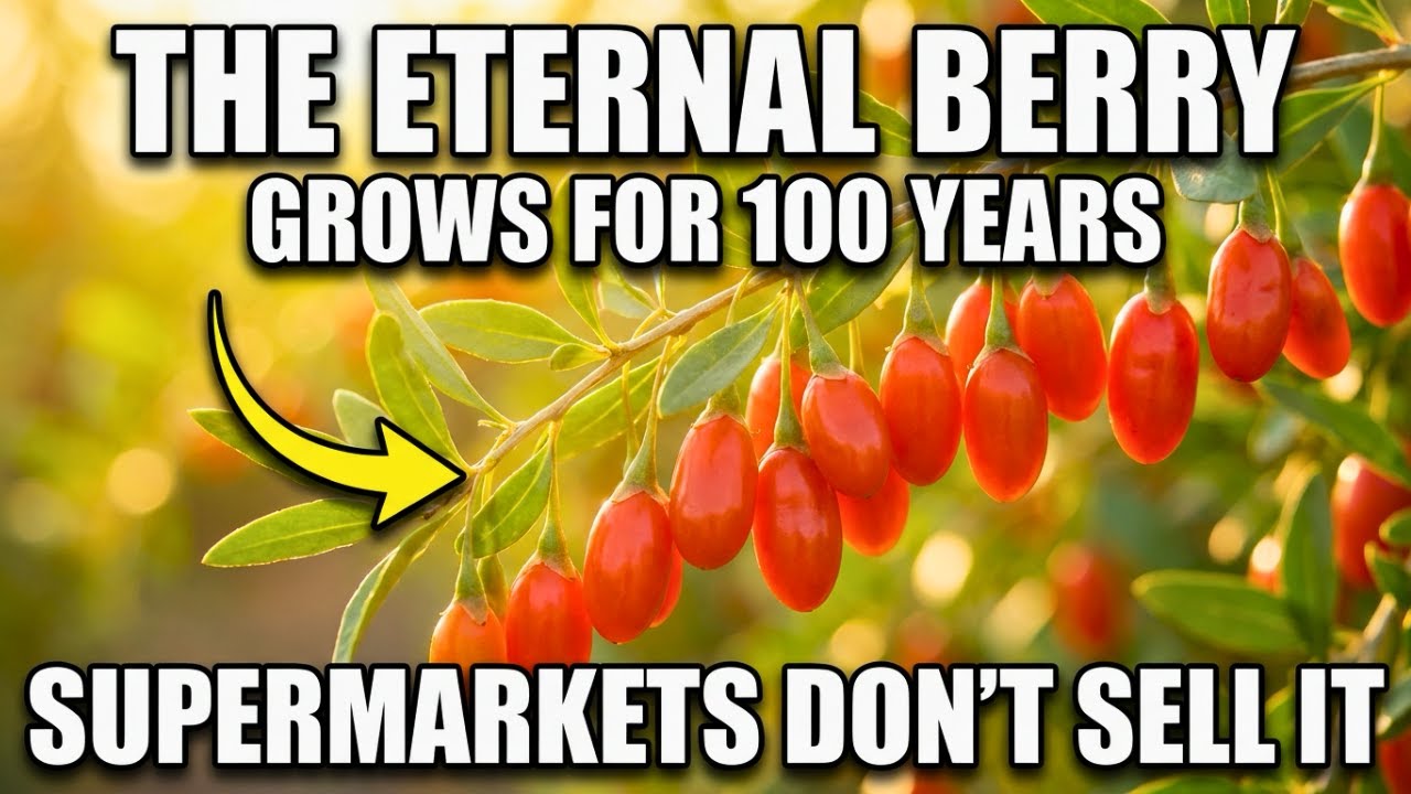 The Berry Of Eternal Youth. Grows For 100 Years, Needs No Care. Yet Supermarkets Don't Sell It