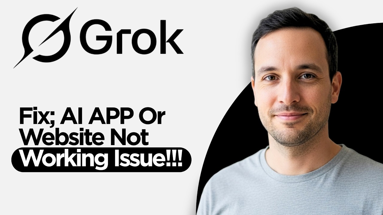 Как исправить проблему с неработающим приложением или сайтом Grok AI на ПК или ноутбуке (полное р...