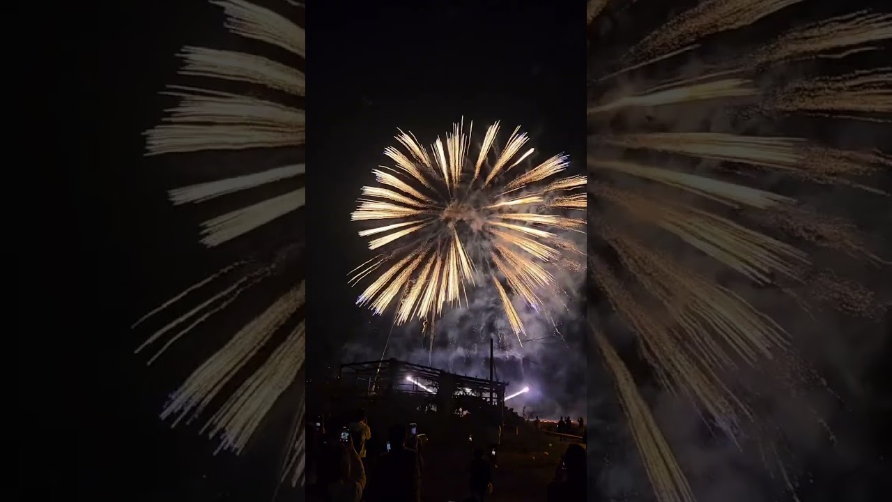 廟會煙火秀在台南2026年1月