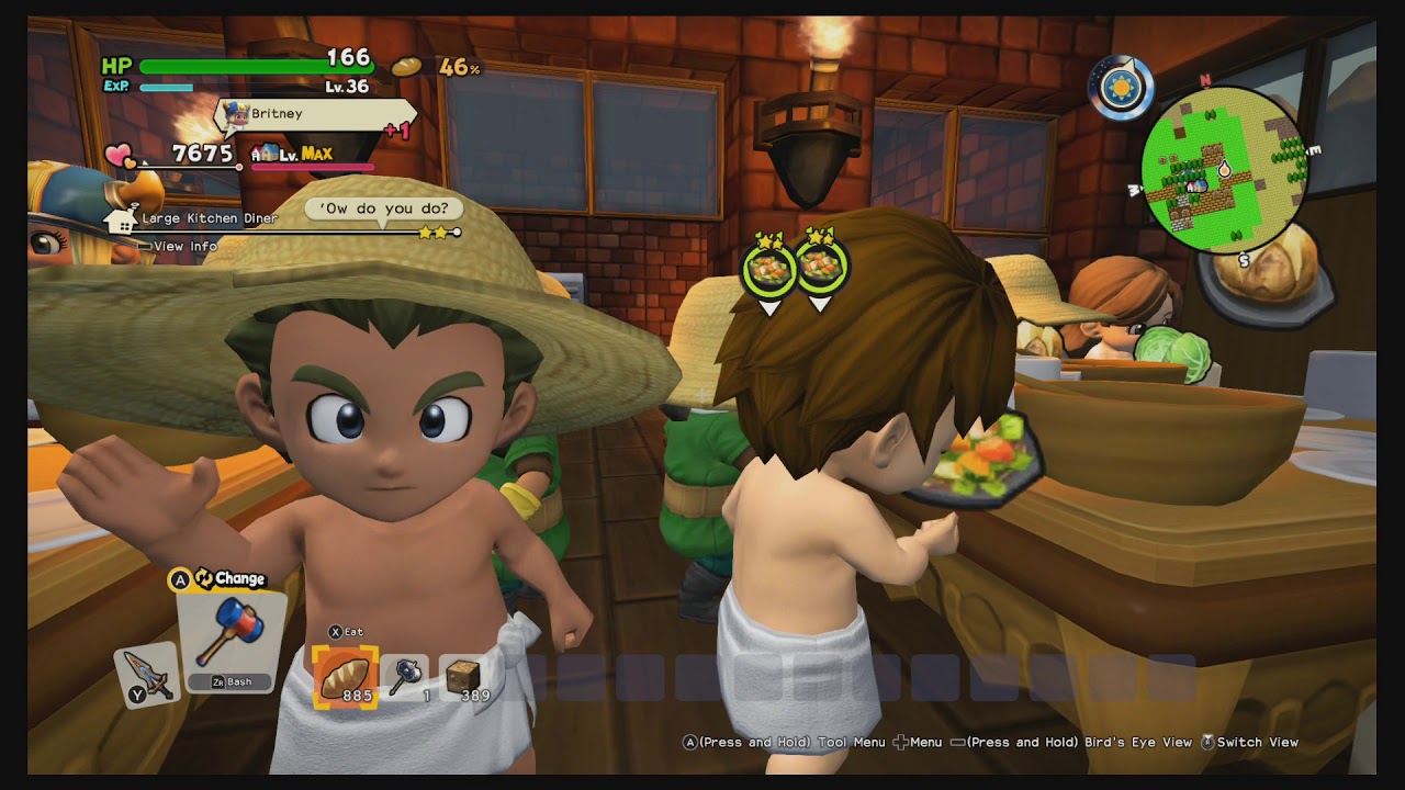 DQB2 | Furrowfield - Town tour