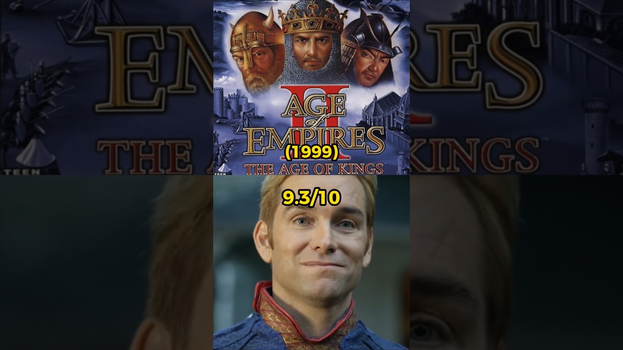 Rating Age of Empires Games 🎮 #shorts #ageofempires