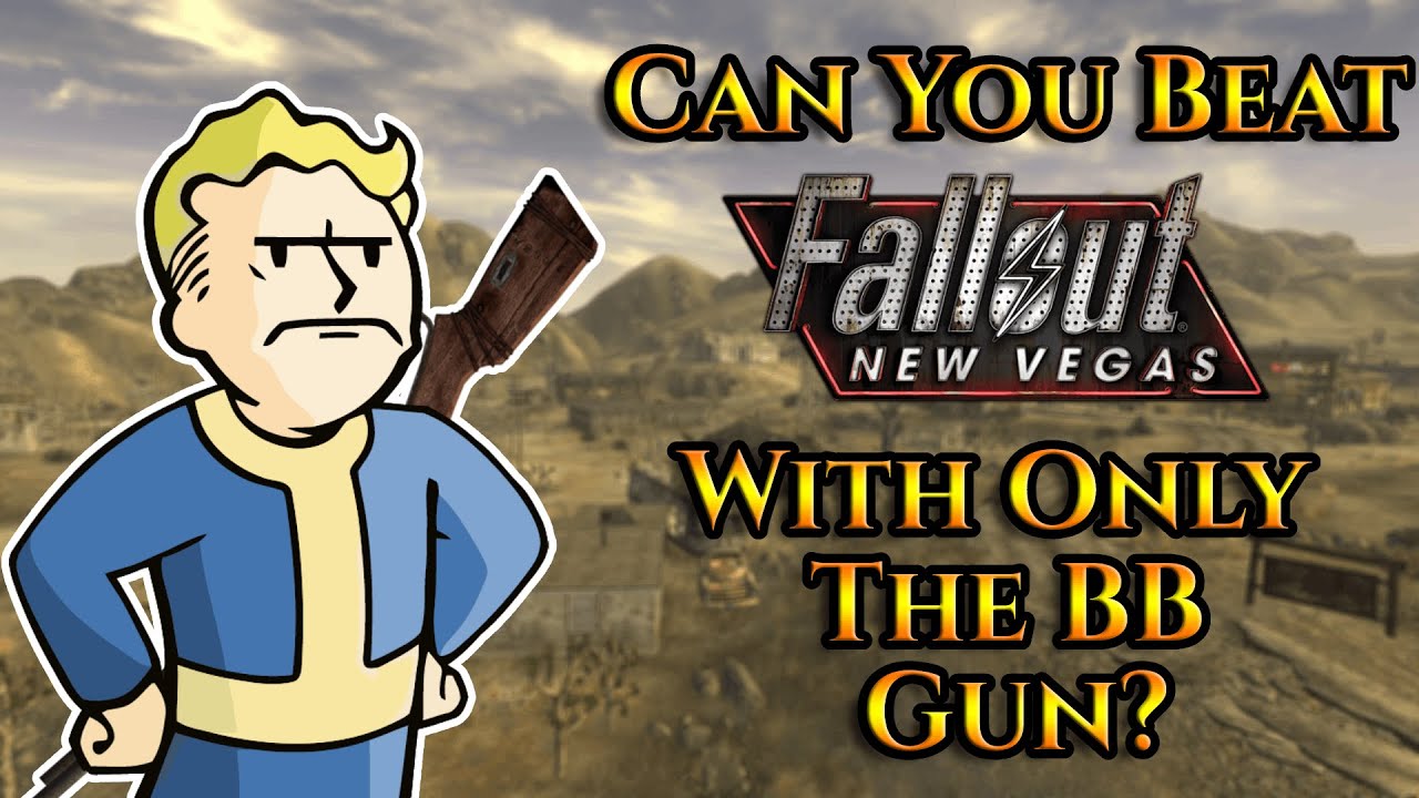 Can You Beat Fallout: New Vegas With Only A BB Gun?