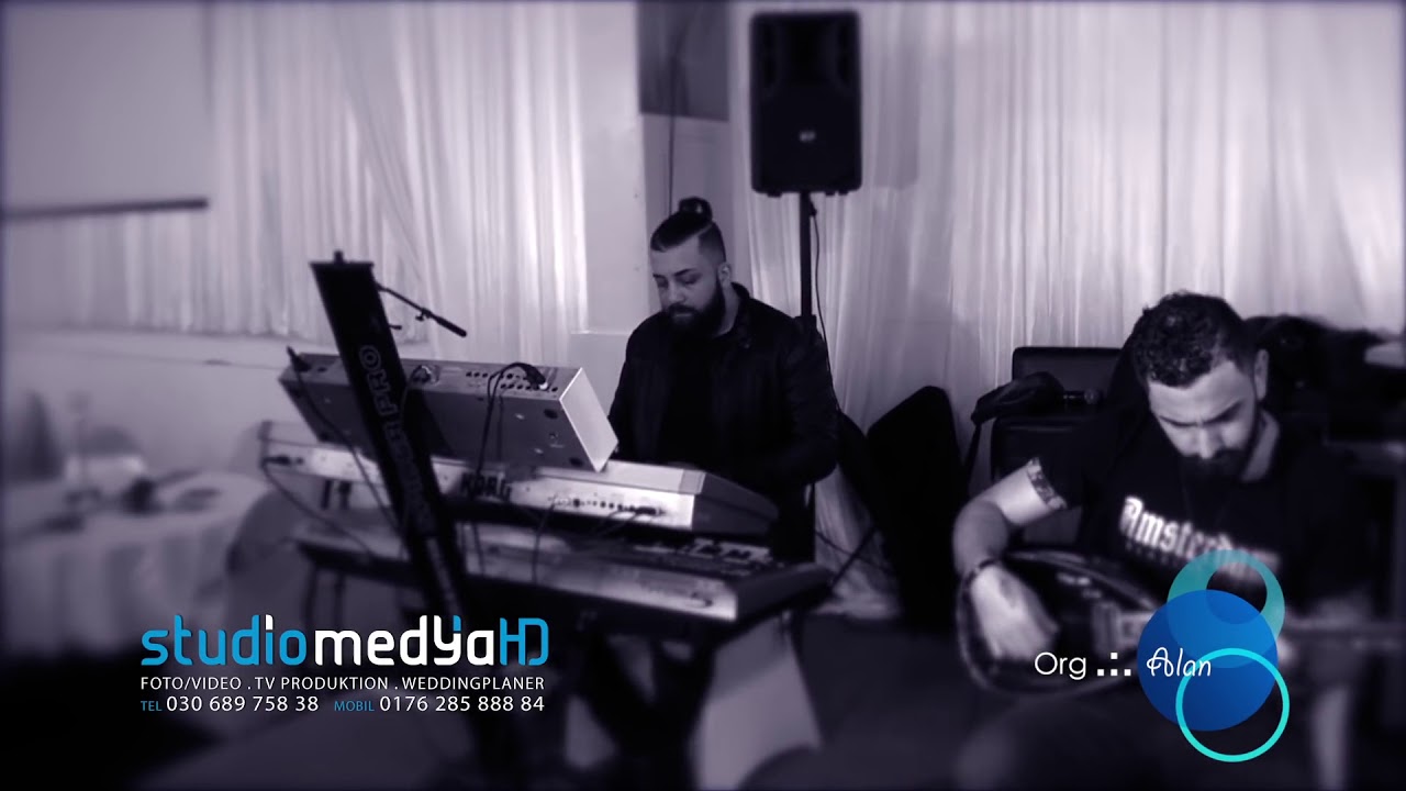 Hasan saz & alan bendozer & faruk  Hochzeit saund Check hicaz berivanim حسن ساز عزف قبل العرس