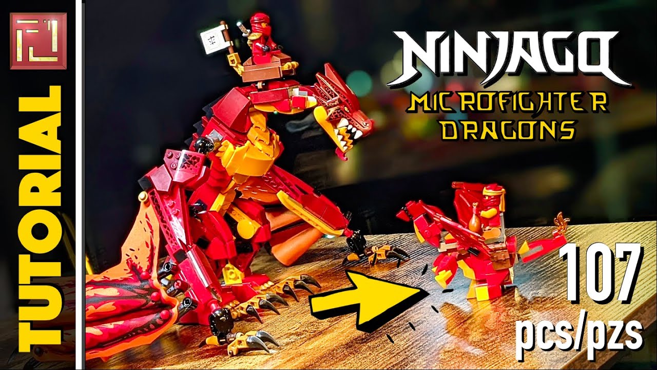 LEGO Mini Fire Dragon | Ninjago MOC