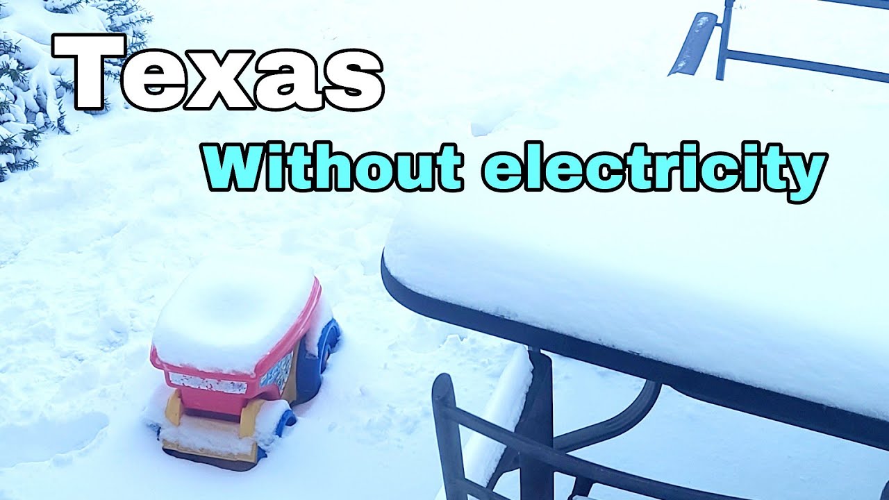 We are Freezing without power in Texas❄